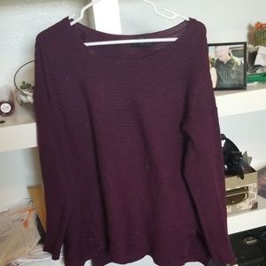Purple sweater